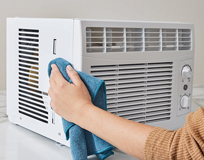 What maintenance is required for window AC units?