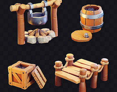 Low Poly Game Assets