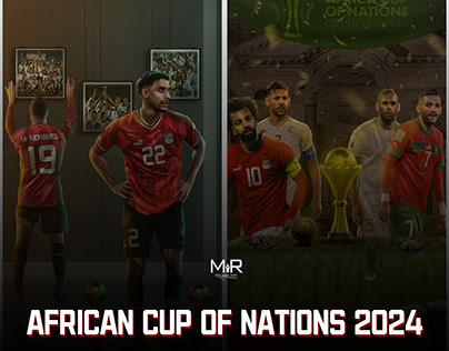 Design "Coupe d'Afrique des Nations 2024"
