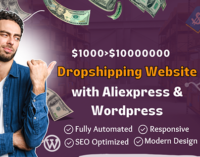 I will create a dropshipping Wordpress Aliexpress web