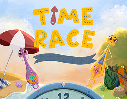 Project thumbnail - "Time Race" Children's Book