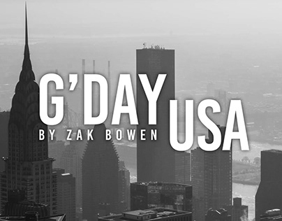 'G'Day USA' Photography Series
