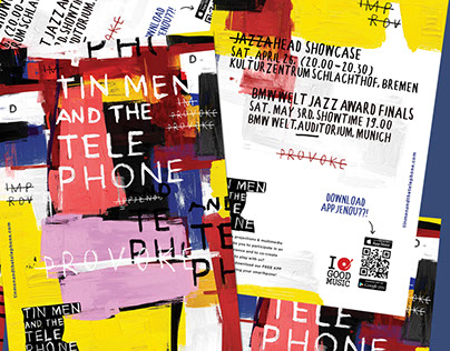 tinmen&thetelephone promo poster