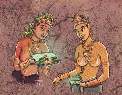 The Beautiful Maidens of Sigiriya