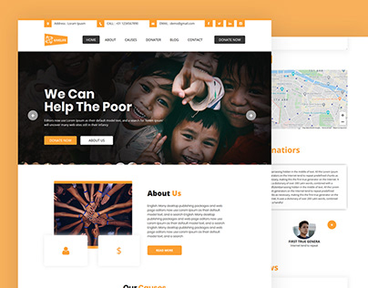 Givelife – Free Charity HTML Template