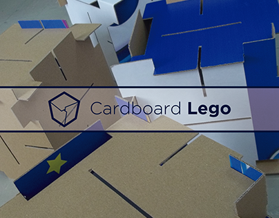 Cardboard Lego