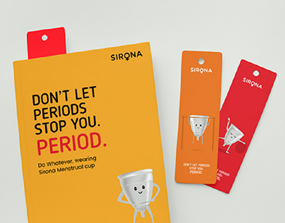 Sirona Menstrual cup - Product Campaign