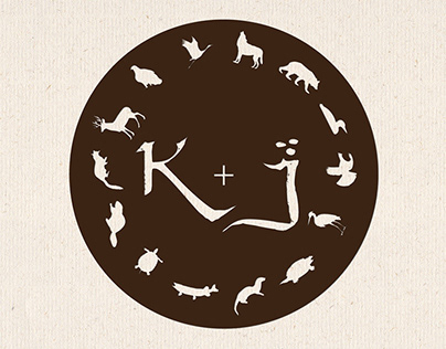 K+J Wedding Logo
