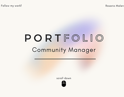 Project thumbnail - Community Manager's Portfolio in English
