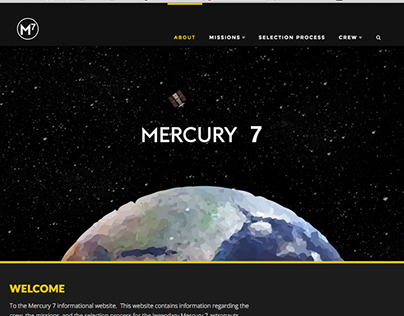 Mercury 7 Website
