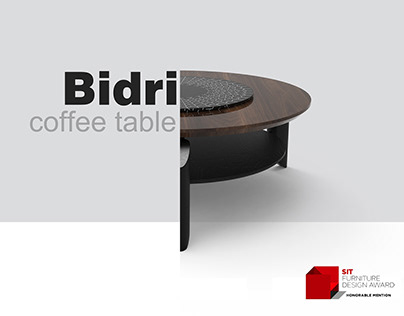 BIDRI Coffee table design