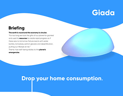 Giada - drop your consumption.