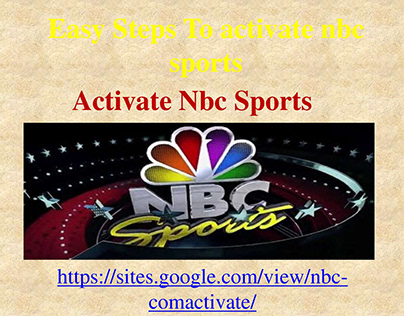Easy Steps To Activate Nbc Sports