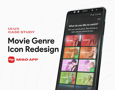 UI/UX Case Study - Migo App
