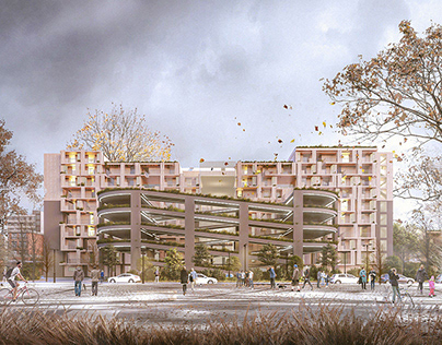 Milan affordable Housing competition (3rd prize award)
