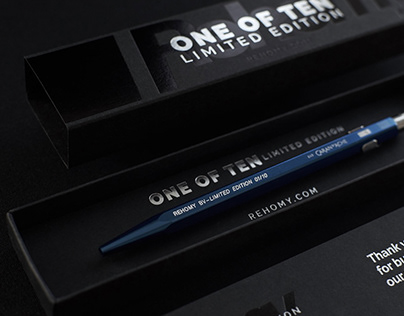 Luxury packaging for limited edition Caran d'Ache pen