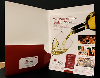 D'Vine Wine Brand Identity