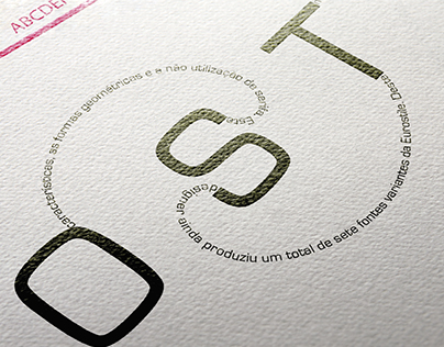 Eurostile | Typography Poster | Aldo Novarese