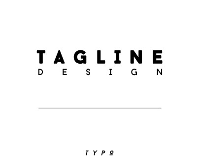 TAGLINE DESIGN FOR LOGO (www.behance.net/tcmindia)
