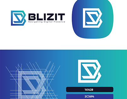 Letter B+Z Logo Design, Brand Identity Guidelines