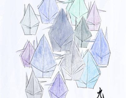 Thousand  origami  cranes 27 253