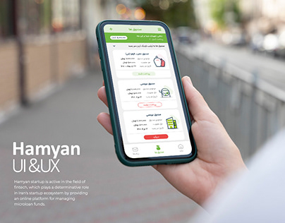 UI&UX for Hamyan
