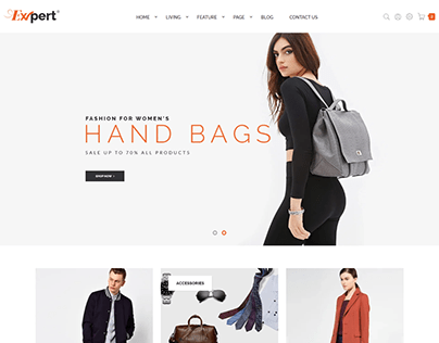 Fashion Furniture Store HTML Template - Expert