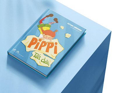 "PIPPI LONGSTOKING" BOOK COVER DESIGN