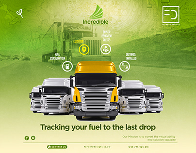Incredible Tracking Systems Advert designs