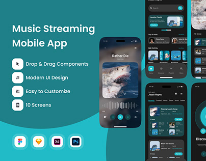 TempoTopia - Music Streaming Mobile App
