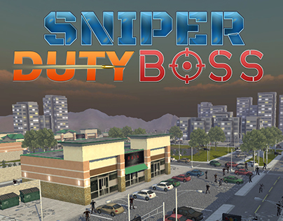 logo & UI design of Sniper Duty Boss