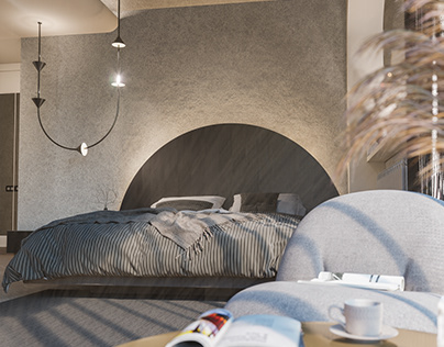 Master Bedroom | D5 Render | Bauhaus style | Apartment