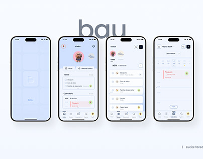 Bau: Gestiona la vida de tu mascota | UX/UI App Design