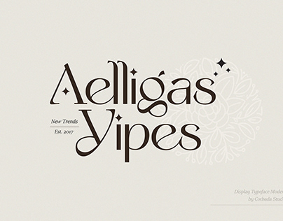 Yipes Display Typeface