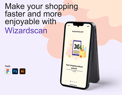 Wizardscan mobile app for scanning and shopping