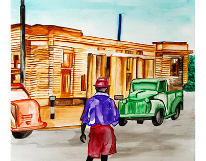 Nairobi 70s Watercolors *Commissioned Project*