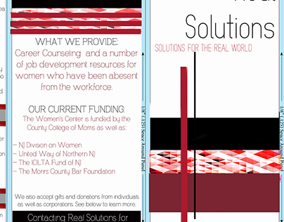 Brochure for Social Services Program Rollout