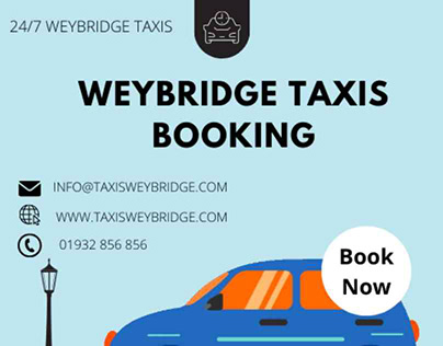 Weybridge Taxis Online Booking Services