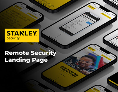 Remote Security Landing Page
