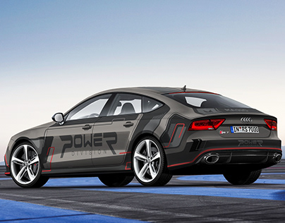 Audi RS7 wrap design