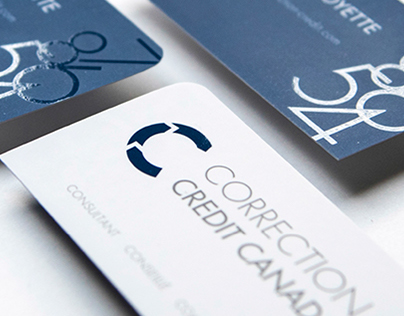 LOGO + BUSINESS CARDS : Correction Credit Canada
