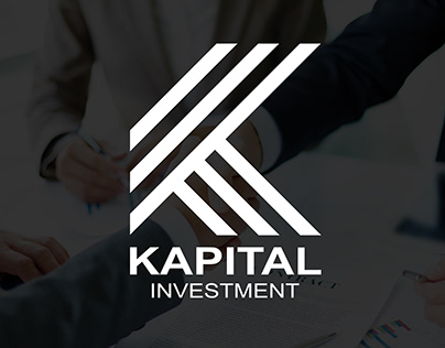 Minimalist Logo design for Kapital investment
