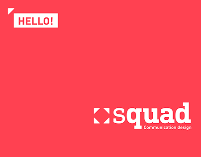 Squad: Brand identity and Communication Design