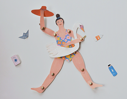 Nina - DIY Paper Doll