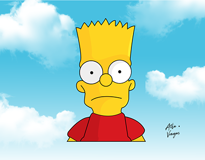Ilustración Digital - Bart Simpson