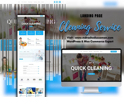 Cleaning Service (Landing Page)