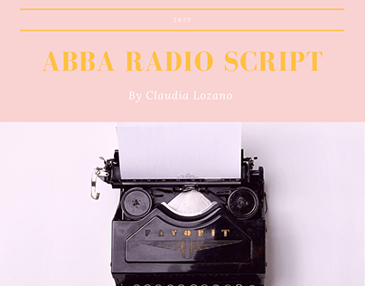 Abba Radio Script