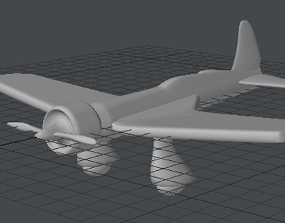 3D Plane Model