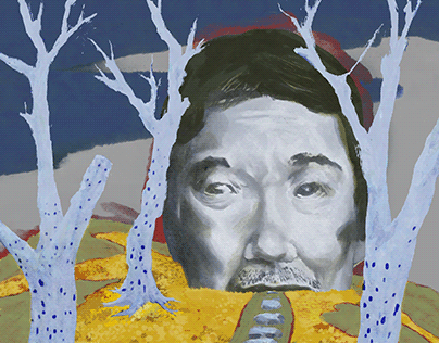 Haruki Murakami Illustration