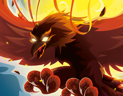 Revista ¡elé! - Mythologic Creatures Phoenix